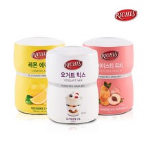 동서 리치스 음료 파우더 레몬에이드/아이스티피치/요거트믹스, 레몬에이드#3103-52705, 상세설명 참조