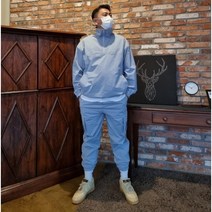 남성 트레이닝 세트 커플 트레이닝복 남자 아노락 땀복 빅사이즈 후드 스웻셋업