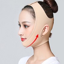 [M입고] 리프팅 밴드 얼굴 이중턱 브이라인 마사지 닥터 땡김이 볼살 당기미 기구 팔자 땡기미 v 턱살 페이스 효과 사각턱 라인 빼는법 처진 주름 압박 없애기, 1개, 2개 묶음, S + M