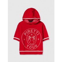 남자 여자 맨투맨 스웨트 셔츠 피레티 테라모 후디 반팔 스웨터 W_Red