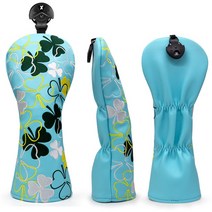 클로버 골프 우드 커버/퍼터 커버 액세서리 클럽, 16 1pcs blue FW