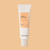 마몽드 선크림 비타민 50ml SPF50+ 저자극, 마몽드 50ml 비타민 선크림 1개