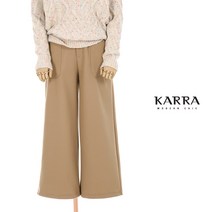 KARRA 앞포켓모직터치와이드팬츠_KB9WPT046G