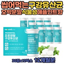 오랄 락토바실러스 온가족 특허받은 덴탈 구강 유산균 녹여먹는 프로바이오 틱스 남자 여자 수험생 중고생 자일리톨 플란타럼 브레브 아연 비타민D 칼슘 스님 수녀 목사 교수 님 선물