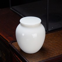 도자기 유골 항아리 홀더 애완 동물 기념 장례식 인간 화장 유품 Pal 관 인감 보관