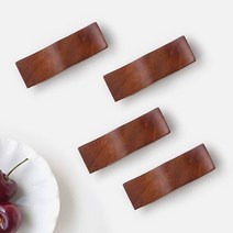 니코트 우드 수저받침, 웨이브, 4개