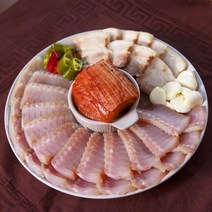국산 목포 대청 홍어회 삭힌 생물 홍어애 1kg 낭만홍어회, 삭힘정도:약한삭힘
