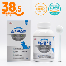 38.5도 강아지 초유한스푼 면역강화 질병예방, 3개