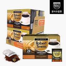 로버트팀스 커피백 골드 콜롬비아 티백커피, 5.6g, 112개