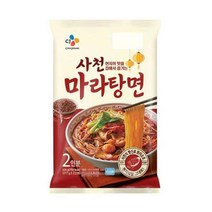 CJ 간편요리 사천마라탕면 2인분 면요리 434g 1세트, 2세트