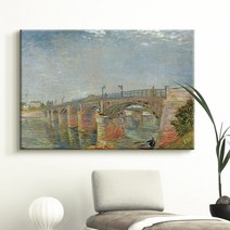 더 아트 컴퍼니 빈센트 반 고흐 명화그림 인테리어 캔버스액자 80종 1-40, 30. VG-아스니에르의 세느강 다리