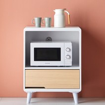 주방 슬라이딩식 이케아 우드 전자렌지대 600 국내제작 렌지 에어프라이 수납장 밥통선반, 하버600 스몰, 그레이