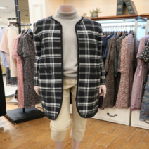 BCBG BCBG NC09 피너스 체크 코트 B1DAH876 (9268890)