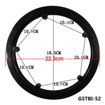 42T 44T 46T 48T 52T MTB 자전거 범용 크랭크 커버 캡 체인링 세트 체인 휠 가드, G5TBI-52
