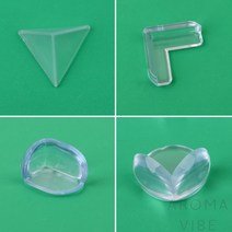 VEDANA 모서리보호대 4P 가구모서리, 타원