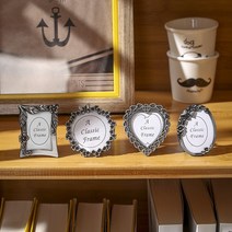 클래식 엔틱 미니액자/ 탁상용 사진액자