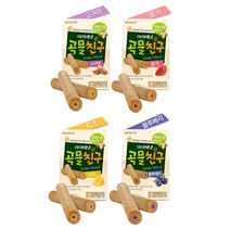 아이배냇 곡물친구, 딸기+치즈+고구마+블루베리, 1세트