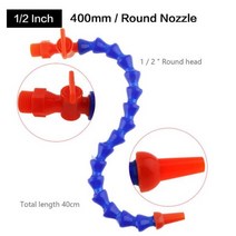 보링 밀링 선반 12 38 143939 300mm 400mm cnc 냉각 파이프 용 원형 플랫 노즐이있는 플라스틱 유연한 물 오일 냉각수 튜브 호스, 스타일 5