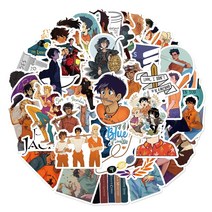 리우져블 스티커 러기지 캐리어 만화 애니메이션 퍼시 잭슨 자동차 노트북 수하물 휴대폰 문구 데칼 방수 그래피티 장난감 선물, 30Pcs