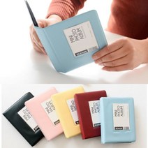 폴라로이드 미니 앨범 포켓 기념 사진첩 3인치 5인치, 5인치-레드