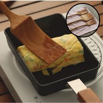 3종 고급 캠핑용 가정용 아카시아 나무 우드 티크 조리도구 뒤집게 뒤집개 주걱, 뒤집개 소