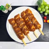 닥쌀 국내산 간장 양념 닭꼬치 캠핑 간식 안주 간편식 혼술 혼밥 밀키트 맛집 반찬, 양념닭꼬치, 500g