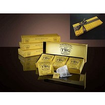 TWG 티 바닐라 BOURBON - 15 Cotton 티백 (레드 루이보스 디카페인 Theine-프리 티), twg silver moon tea (green tea