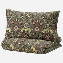 이케아 셰르두뇌르트 이불커버+베개커버 150x200/50x80cm 침구 싱글 차렵 사계절 신혼 혼수 기숙사 콘도 펜션