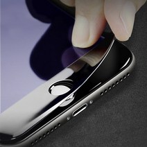 더조은셀러 아이폰X XS MAX XR 시력보호 필름 곡면 풀커버 강화유리필름 유리 탄성, 1매입