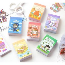 핵인싸 캐릭터 스티커 북다이어리 diy 스티커, 06.퍼플