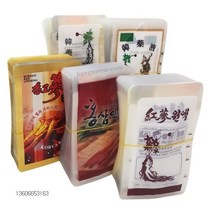 레토르트파우치 한약파우치 홍삼파우치 홍삼포장지 홍삼비닐파우치 한약봉지 파우치 100장묶음, 홍삼액(5도)