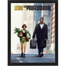 액자 세트 DIY 보석 큐빅 비즈 십자수 30x40 cm, 10.레옹(블랙), 1개