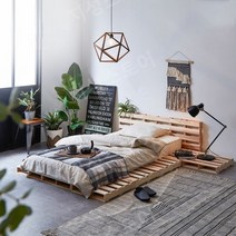 매트리스받침 침대 침대틀 프레임 매트리스, 14.탄화목 60x60cm