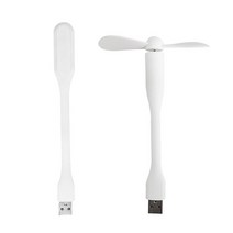 USB 팬 유연한 휴대용 미니 및 LED 라이트 램프 보조베터리 노트북 컴퓨터 가제트 인테리어 야간 조명, 02 WHITE, 01 WHITE_01 White light