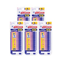 잭스 덴탈프로치간칫솔(15개입)사이즈0(ssss)단계, 5개, 15개입