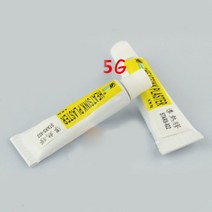 실리콘 서멀 고열 내열 구리스 오일 5g stars-922 점성 접착제 접착제 강하게 끈적 끈적한 그리스 열 접착 쿨러 라디에이터 냉각 전도성 방열판, 없음