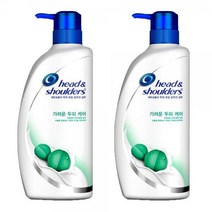 헤드앤숄더 가려운 두피케어 샴푸 850ml 2개, 단품