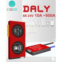 BMS 인산철 DALY 8S 24V Lifepo4 리튬 배터리 보호 보드 eBike 3.2V 셀 충전 방전 BMS 20A 30A 50A 60A 80A 100A 200A 500A, 11200A