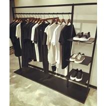 옷가게 신발 의류 코트 랙 행거 전시 디스플레이 샘플, 150x155 cm