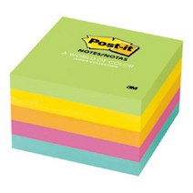 3M포스트-잇 노트큐브654-5UC/자이푸루/76x76mm