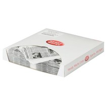 Handy Wacks FDP12NE-X 30.5 x 30.5cm(12x12인치) 화이트 플랫 델리 용지 일회용 테이크 아웃 케이터링 포장 종이 시트 1000개 팩 201488