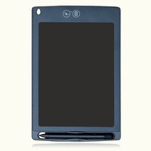그림그리는패드 스마트 전자 칠판 lcd 액정필기판 그림판 글씨판 낙서, 01 8.5인치 블랙(부분지우기)모노톤
