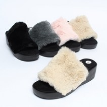 퍼 통굽슬리퍼 5cm 착한가격