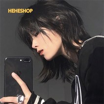 남자장발가발 울프컷가발 통가발 패션가발 군인가발Hiuha 증정, F ONE SIZE