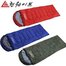[런웨이브] 하계용 사계절 침낭 차박 캠핑 비박 텐트용 (8143525)