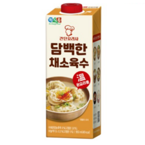 정식품 담백한 채소육수 950ml 4팩 정식품 채소육수 온요리용, 1개