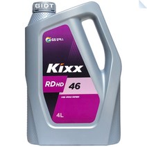 Kixx 킥스 RD HD 란도46 고성능 내마모성 유압작동유, 1개