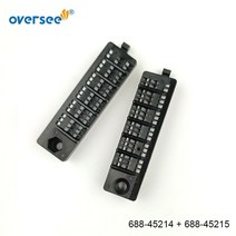 선외기 4마력 엔진 고무보트 688 45214 688 45215 yamaha 60 70 85 90hp 모터용 물 유입구 덮개, 1 세트