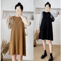 임산부 원피스 임부복 Yiliu 류 출산복 가/겨울 패션 식 출산 드레스 느슨하고 얇은