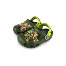 [크록스(슈즈)] 크록스 크리에이티브 닌자거북이 클로그 씨위드/볼트그린 (CROCS CRE